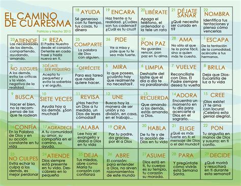 Calendario de Cuaresma 2015… – Odres Nuevos