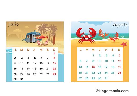 Calendario de mesa del 2018 para descargar   Hogarmania