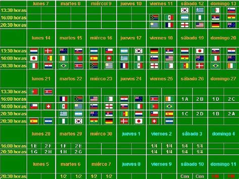 Calendario De Partidos De Sudafrica 2010 ...