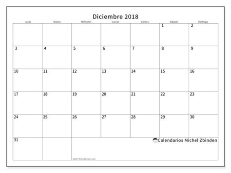 calendario diciembre 2018 para imprimir   Keni ...