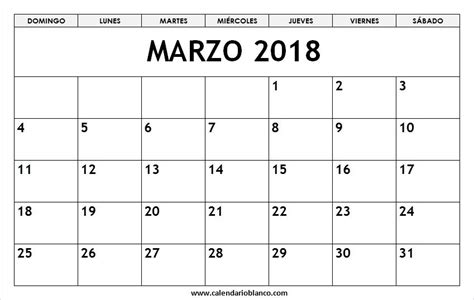 Calendario en Blanco Marzo 2018 | Funny | Pinterest ...