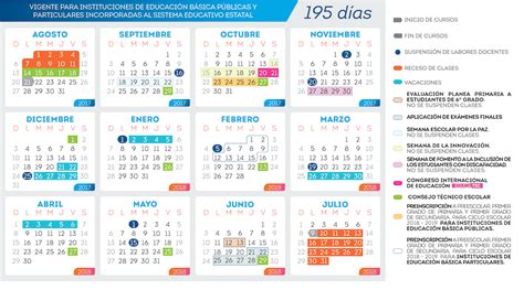 Calendario Escolar 2017 2018: Gobierno del Estado de ...