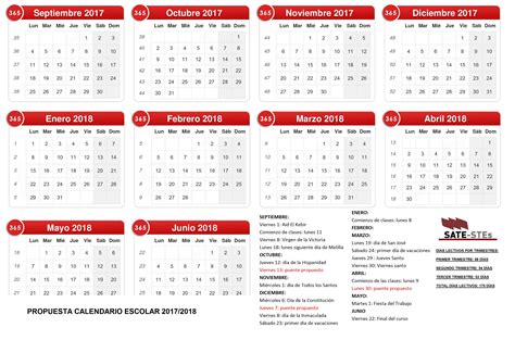 Calendario Escolar 2018 2019 [Descargar]* | Calendario ...