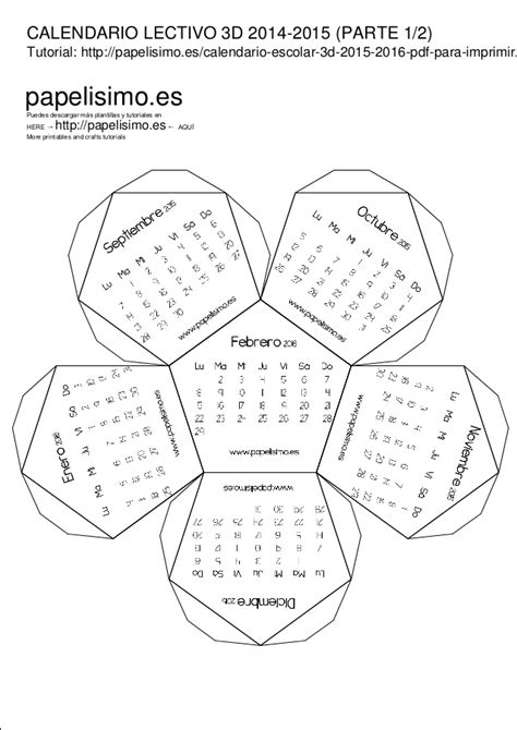 Calendario escolar 3d 2014 2015 parte 1