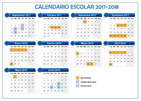 Calendario escolar de Zaragoza para el curso 2017 2018 ...