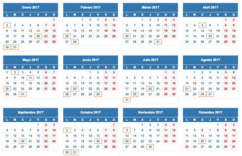 Calendario fiscal 2017   Rankia