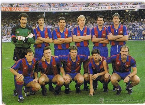 calendario foto jugadores 1988   fc barcelona     Comprar ...