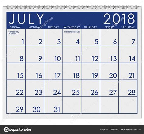 calendario julio agosto 2018   Ideal.vistalist.co