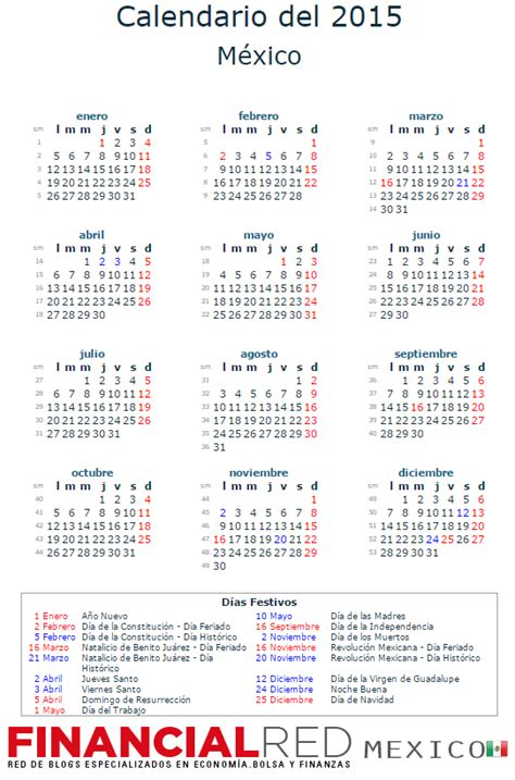 Calendario laboral 2015   La Economia