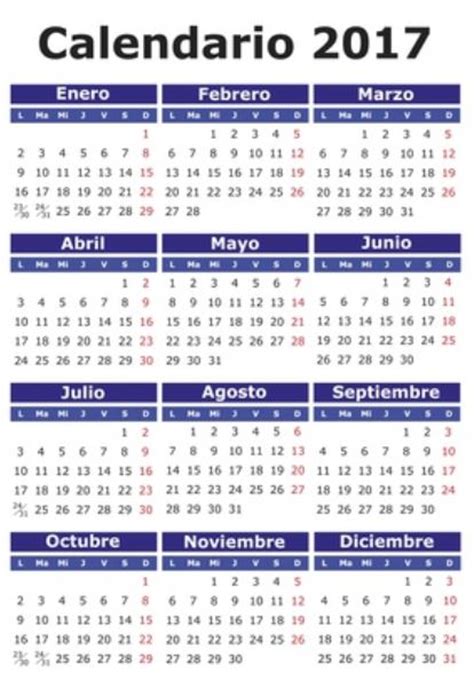 Calendario laboral 2017 en Catalunya | Abogado laboralista ...