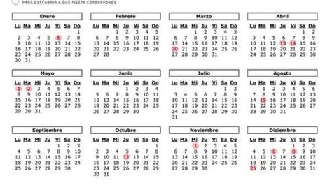 Calendario laboral 2017 | Printable 2018 calendar Free ...