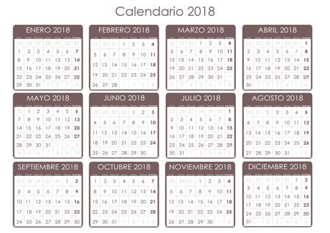 Calendario laboral 2018 | Días festivos por Comunidades ...