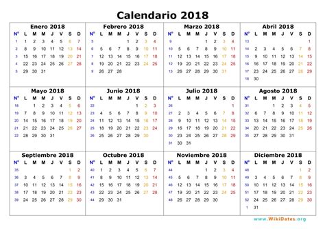 Calendario laboral 2018, más de 200 plantillas para ...