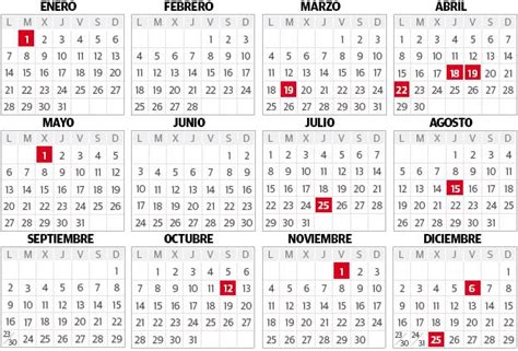 Calendario laboral 2019 País Vasco: cinco puentes, doce ...
