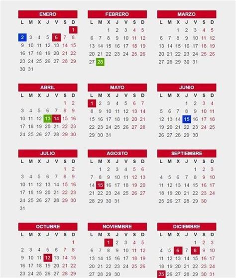Calendario Laboral Andalucía 2017   DeFinanzas.com