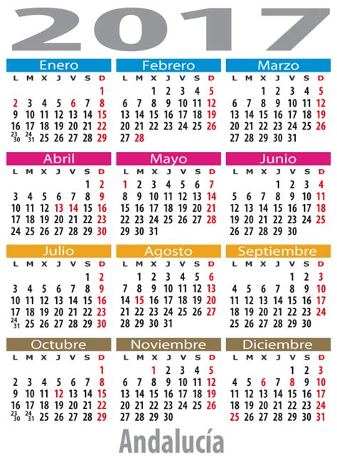 Calendario Laboral Andalucía