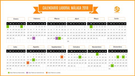 Calendario Laboral Málaga 2018   Suárez y Rodríguez Asesores