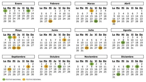 Calendario Mensual 2018 [Excel, Word, PDF] | Calendario ...