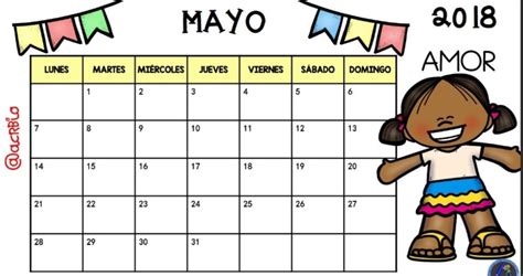 Calendario Mes Mayo 2018 Para Imprimir Honduras | Calendar ...