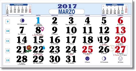 Calendario Mexicano Con Santoral   takvim kalender HD
