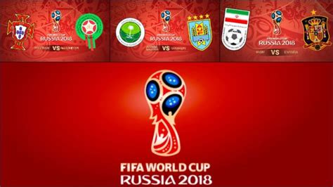 Calendario Mundial 2018: Horario de los partidos de hoy ...