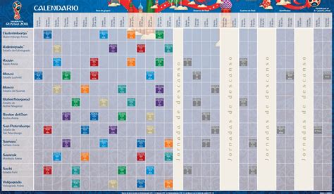 Calendario Mundial Rusia 2018 | Fixture completo FIFA ...