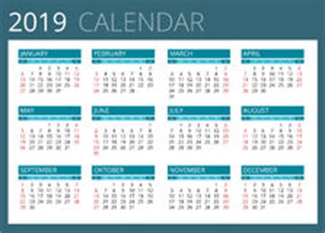Calendario Para 2018 La Semana Comienza Domingo Diseño ...