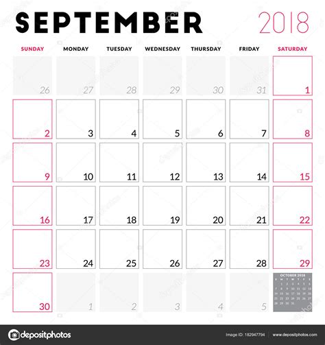 calendario septiembre 2018 para imprimir   Jose.mulinohouse.co