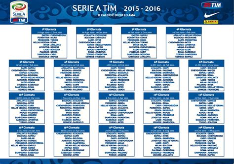 Calendario Serie A 2015 16, si comincia con Fiorentina Milan