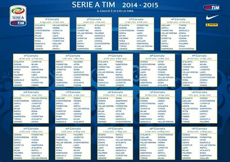 Calendario Serie A 2015: partite di oggi, domenica 1° Febbraio