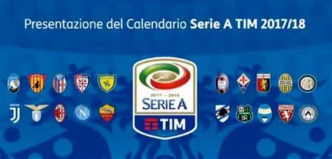 Calendario Serie A 2017/2018: Juve Milan alla prima?