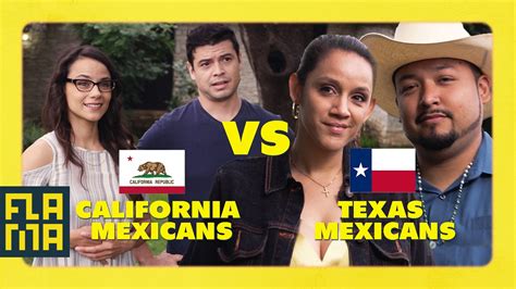 California Mexicans vs. Texas Mexicans   YouTube