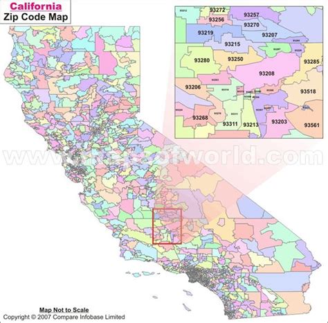 California Zip Codes | MAPS | Pinterest | Zip code, Zip ...
