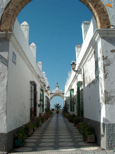 Callejón del Arco. Puerto Real, Cádiz. Fotos de viajes.
