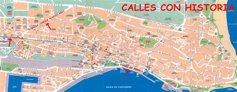 Calles de Santander: Mapa Santander I