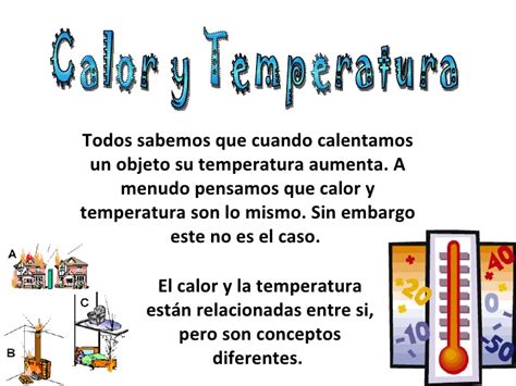 Calor y temperatura