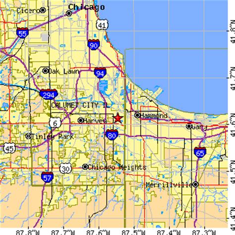 Calumet City, Illinois  IL  ~ population data, races ...
