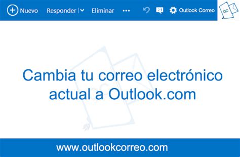 Cambia tu correo electrónico actual a Outlook.com ...