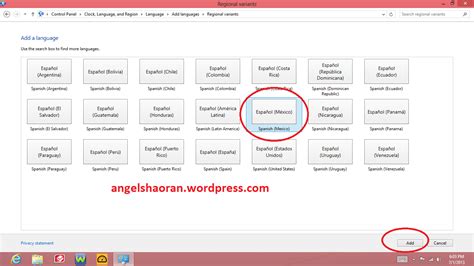 Cambiar de Idioma en Windows 8  Inglés Español . | ANGEL ...