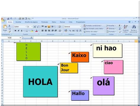 Cambiar el idioma de Excel