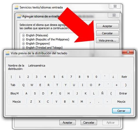 Cambiar el idioma de teclado [Windows 7]   junio   2018