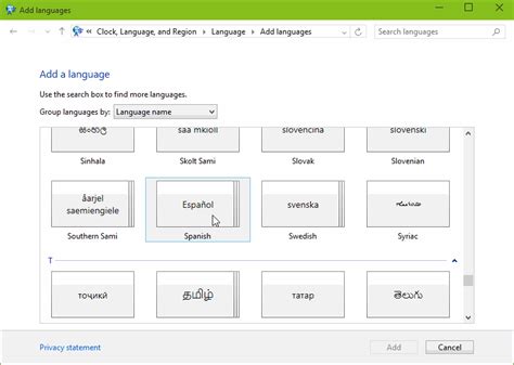 Cambiar Windows 10 build 9926 al idioma español