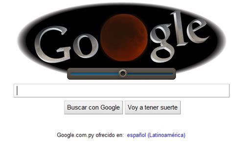 Camino al Paraguay: Eclipse Lunar en Google Py y en ...