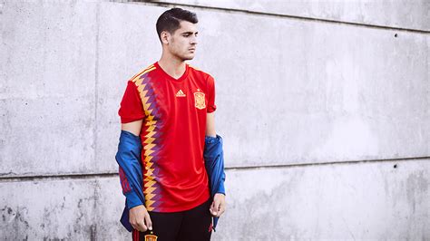 Camiseta adidas de España Mundial 2018   Marca de Gol