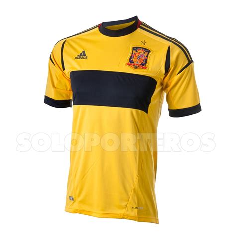 Camiseta adidas Portero España Amarilla   Soloporteros es ...