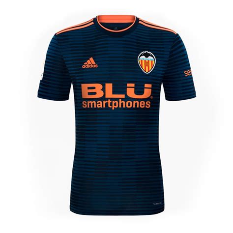 Camiseta adidas Valencia CF Segunda Equipación 2018 2019 ...