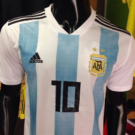 Camiseta Argentina 2018 Versión Fan Fútbol de Primera