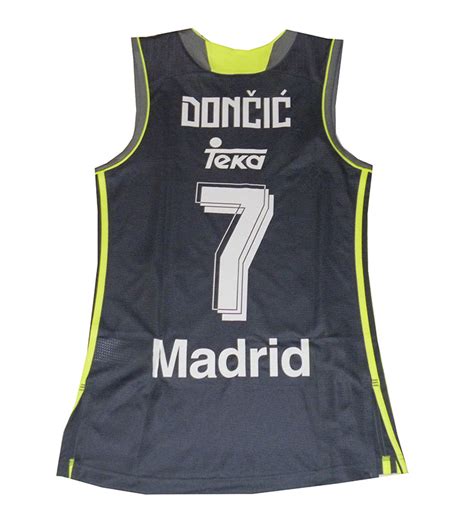 Camiseta Luka Doncic #7# Real Madrid Basket 2015 2016