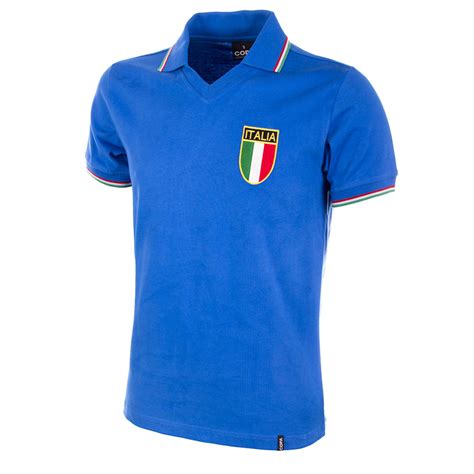 Camiseta retro Selección Italiana fútbol Mundial 1982