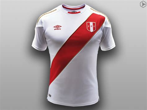 Camiseta Umbro de Perú Mundial 2018   Marca de Gol